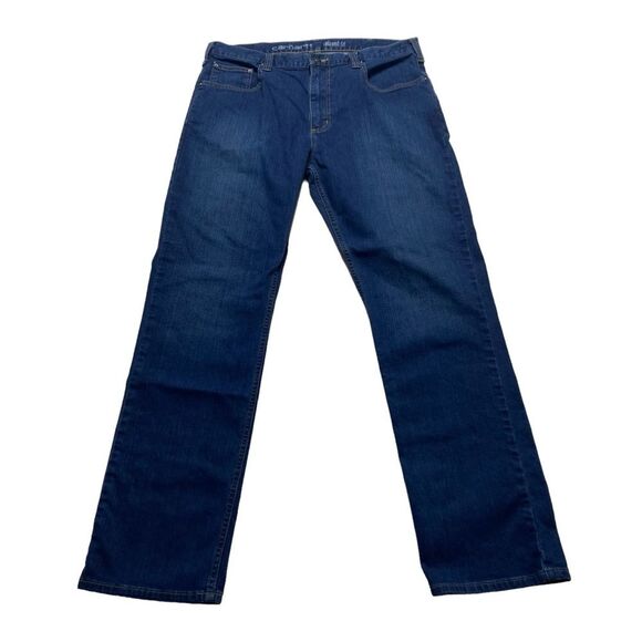 Carhartt Rugged Flex Relaxed Fit Men’s Jeans Sz 36x32 Excellent Condition - Picture 8 of 9